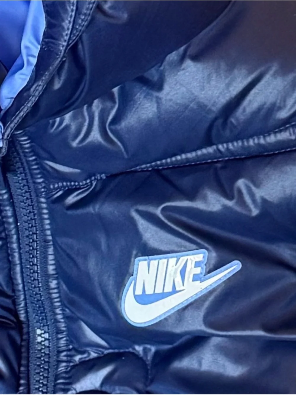 Nike Kids Navy Puffer Jacket worn only once